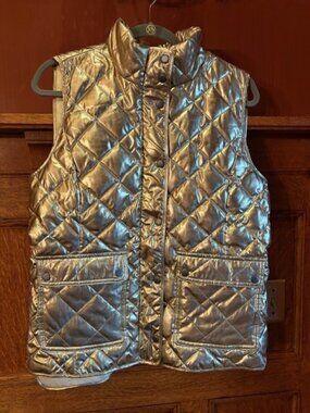 Talbots Gold vest